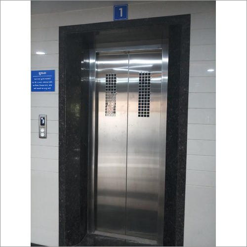 Commercial Stainless Steel Passenger Elevator - Capacity 10-12 Persons, Maximum Rise 0-5m | User-Friendly Features, Safety Sensors, Overload Holding Stop