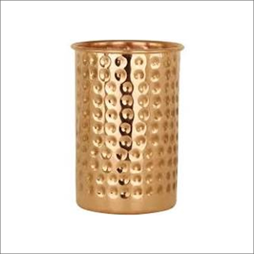 Copper Hammered Tumbler