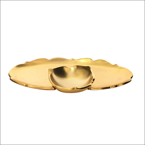 Various Colors Are Available Golden Platter