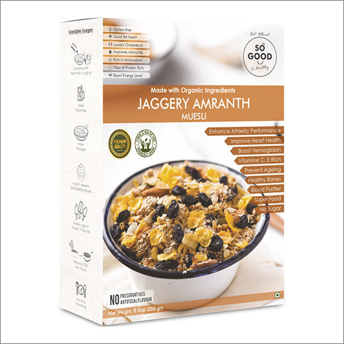 250gm Jaggery Amranth Muesli