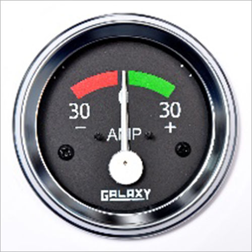 Black Industrial Electronic Ammeter