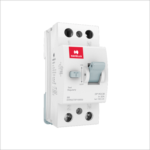 Havells 25A Double Pole RCCB