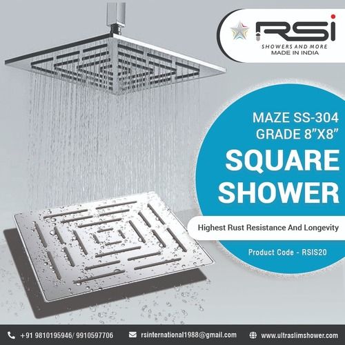 MAZE SHOWER RECTANGLE 4''X6''