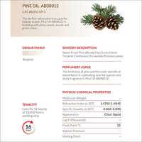 Pine Oil - Liquid Form, Perfumery Grade, Ideal For Industrial Application | Controls Perspiration, Soothes Itchiness, Enhances Circulation, Prevents Fungal Infections