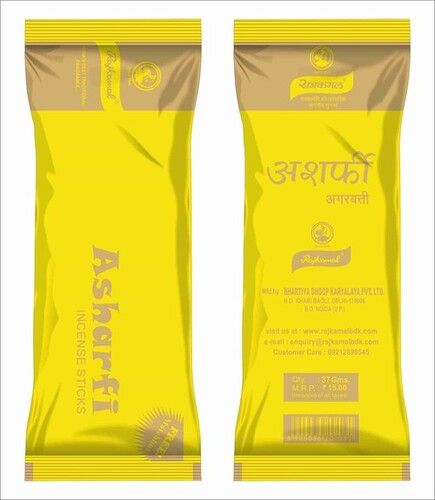 Black Rajkamal Asharfi Yellow Agarbatti