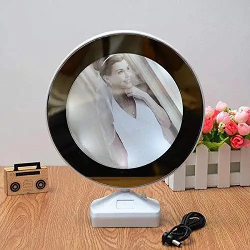 Mirror Come Photo Frame  with Led Light