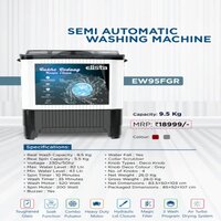 ELISTA Semi Automatic Washing Machine 9.5kg
