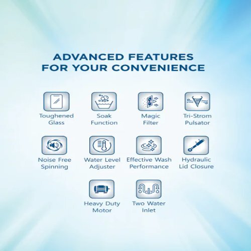 ELISTA Semi Automatic Washing Machine 9.5kg