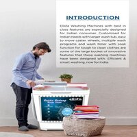 ELISTA Semi Automatic Washing Machine 9.5kg
