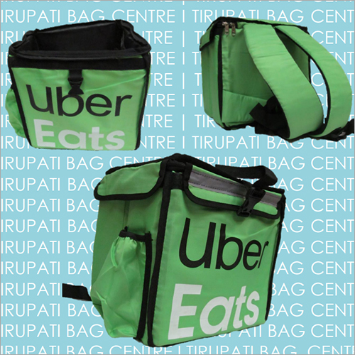 Green Uber Food Delivery Bag