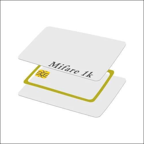 Mifare 1K Contactless Plain White Thermal Printable