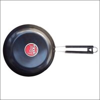 Iron Frying Pan - Hot Rolled Iron, 3mm Thickness | Versatile For Frying, Making Tadkas, Tossing Veg & Non-veg Delights