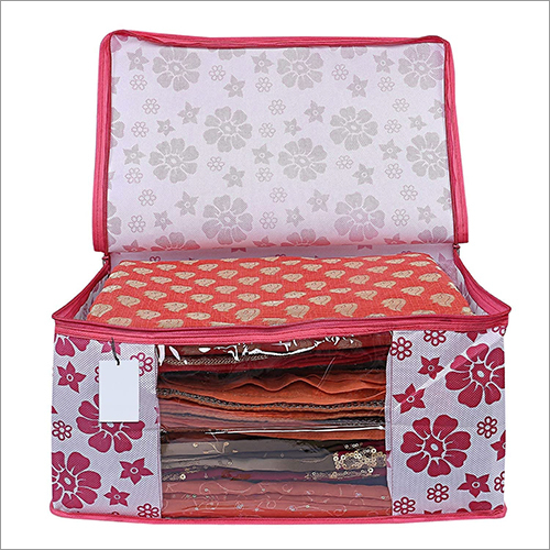 White Colorful Foldable Storage Box