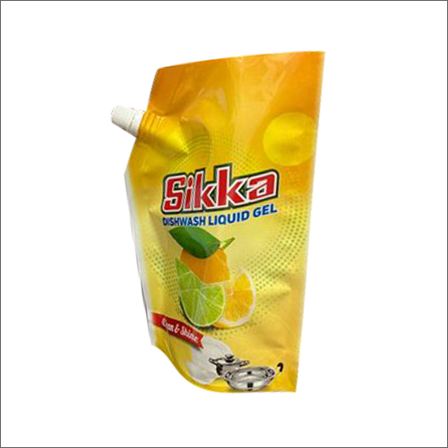 Spout Packaging Pouches - Plastic, Customized Sizes, All Colors Available, Glossy Finish, Single Layer Lamination, Printed Pattern | Industrial Use, Offset Printing