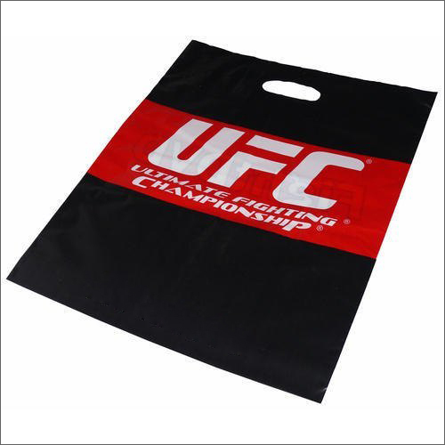 LD Printed Bag - LDPE Material, Custom Sizes Available | Featuring Offset Printing and Durable Patch Handles for Food, Garbage, and Grocery Use