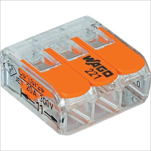 WAGO 221 3 Way Compact Splicing Connector