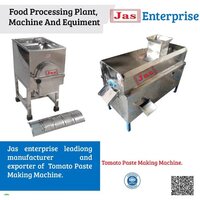 Tomato Paste Making Machine - Capacity: 800 Kg/hr