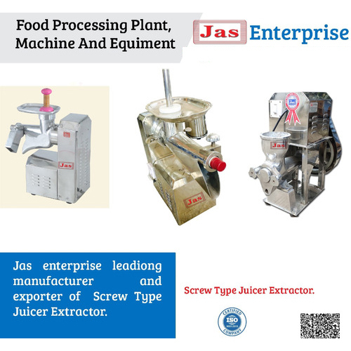 Screw Type Juice Extractor