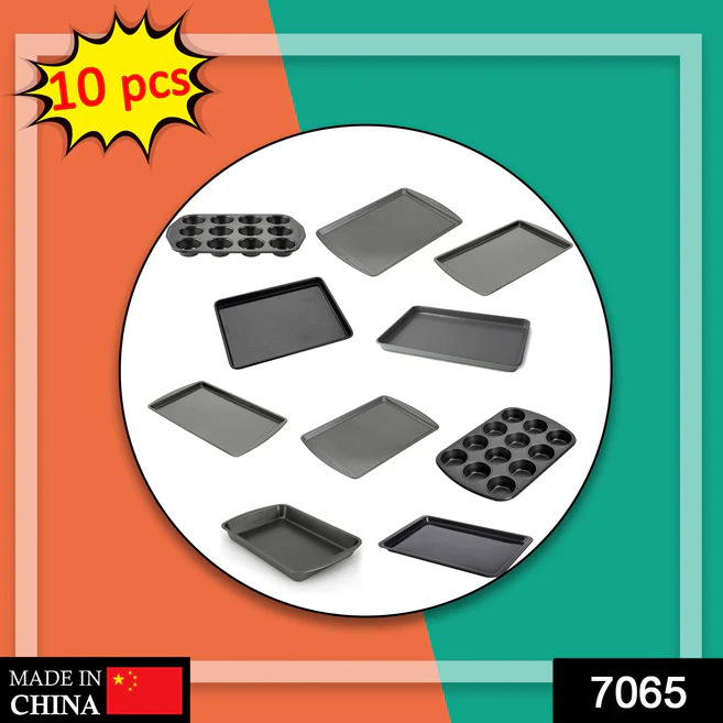 NON-STICK AND MICROWAVE SAFE BAKEWARE SET