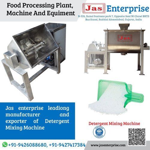 Detergent Mixing Machine Capacity: 25 - 1000 Liter/Day