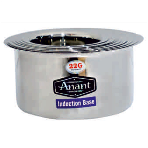 22G SS Flat Tope - Stainless Steel Induction Bottom, Chrome Exterior Coating | Durable Metal Design for Sauteing, Stir-Frying, and Cooking