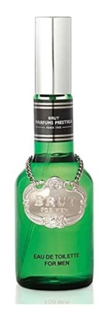 Brut Perfume Glass EDT Eau De Toilette Spray for Men 100 ml