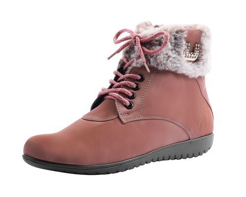 Various Colors Available Ladies Fur Peach Boots