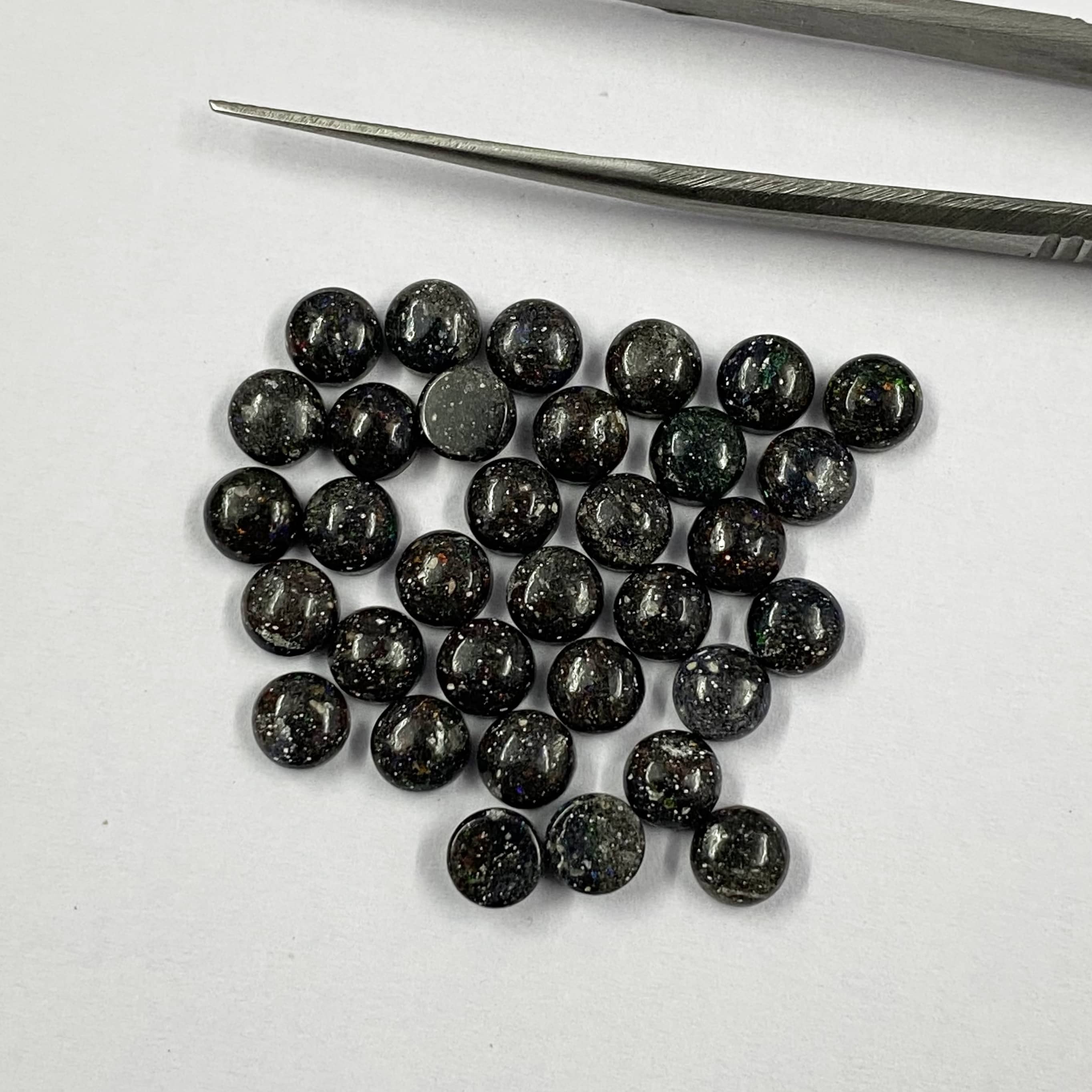 Honduran Opal Round Cabochon Loose Gemstones