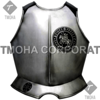 Medieval Wearable Breastplate Armor Suit Armor Jacket Muscle Armor  Templar Seal Breastplate by Marto MJ0008