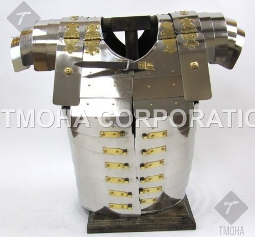 Medieval Wearable Breastplate Armor Suit Armor Jacket  Muscle Armor Lorica Segmenta Stainless Steel MJ0010