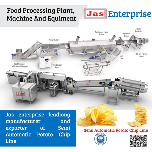 Semi-Automatic Potato Chip Line