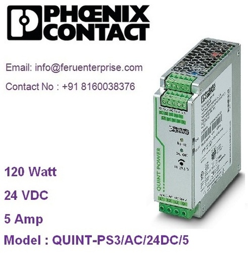 QUINT-PS3AC24DC 5 PHOENIX CONTACT SMPS Power Supply