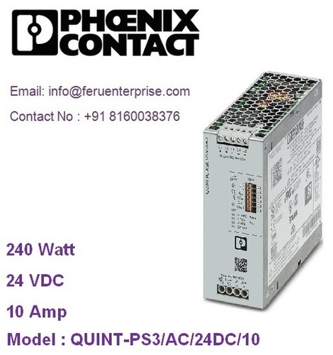 QUINT-PS3AC24DC10 PHOENIX CONTACT SMPS Power Supply