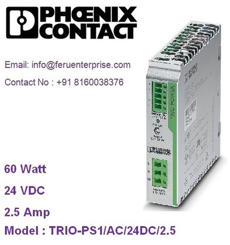 TRIO-PS1AC24DC 2.5 PHOENIX CONTACT SMPS Power Supply