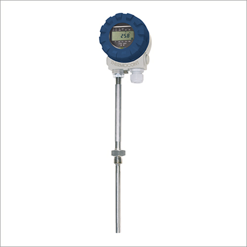 THERMOCONT TT Temperature Transmitter - Ambient Temp: -40 to +70°C, Voltage: 10-36 V DC, Color: Blue-White | Application: Liquid & Gaseous Mediums, IP65 Rating, HART Compliant, -50 to +600°C Medium Temp