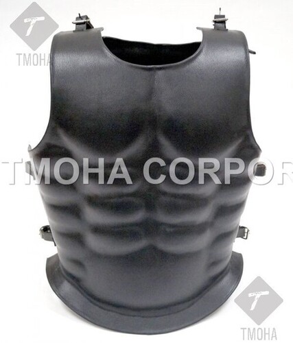 Medieval Wearable Breastplate Armor Suit Armor Jacket Faux Leather Mounted Muscle Armor MJ0022