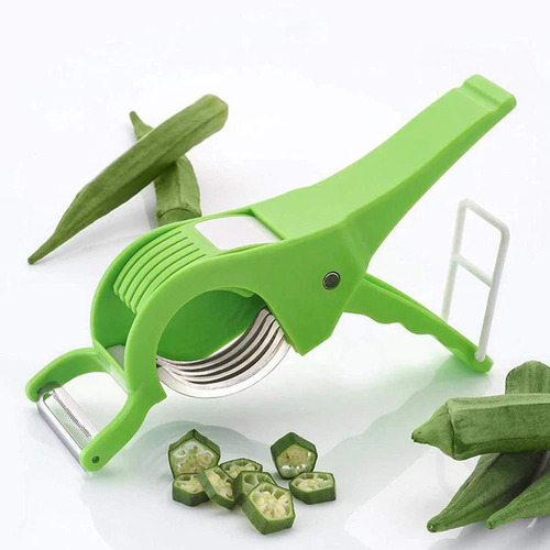 VEGETABLE CUTTER WITH PEELER