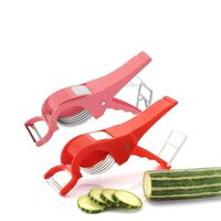 VEGETABLE CUTTER WITH PEELER