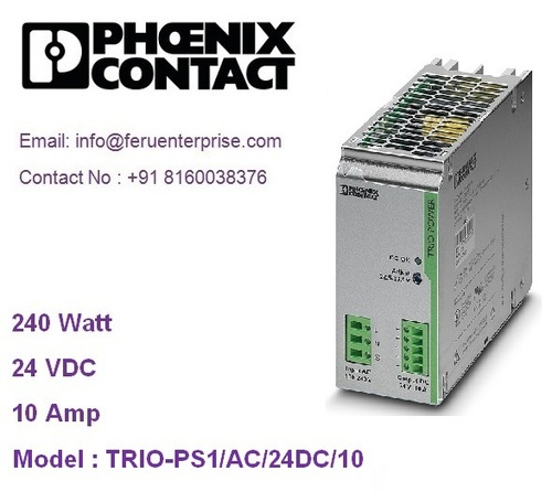 TRIO-PS1AC24DC10 PHOENIX CONTACT SMPS Power Supply