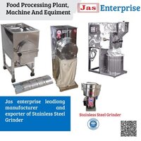 Stainless Steel Grinder - Feature: Lower Energy Consumption