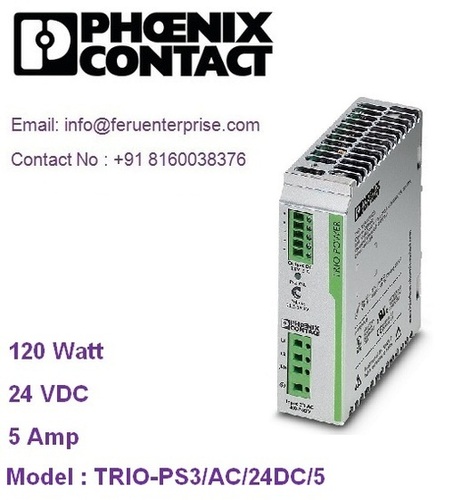 TRIO-PS3AC24DC 5 PHOENIX CONTACT SMPS Power Supply