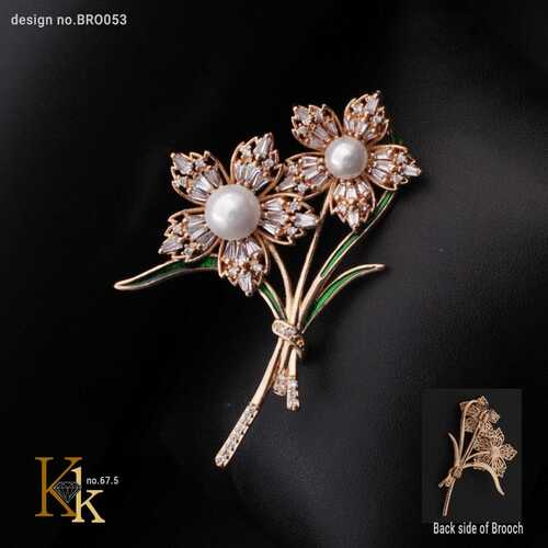 Diamond Brooch pin