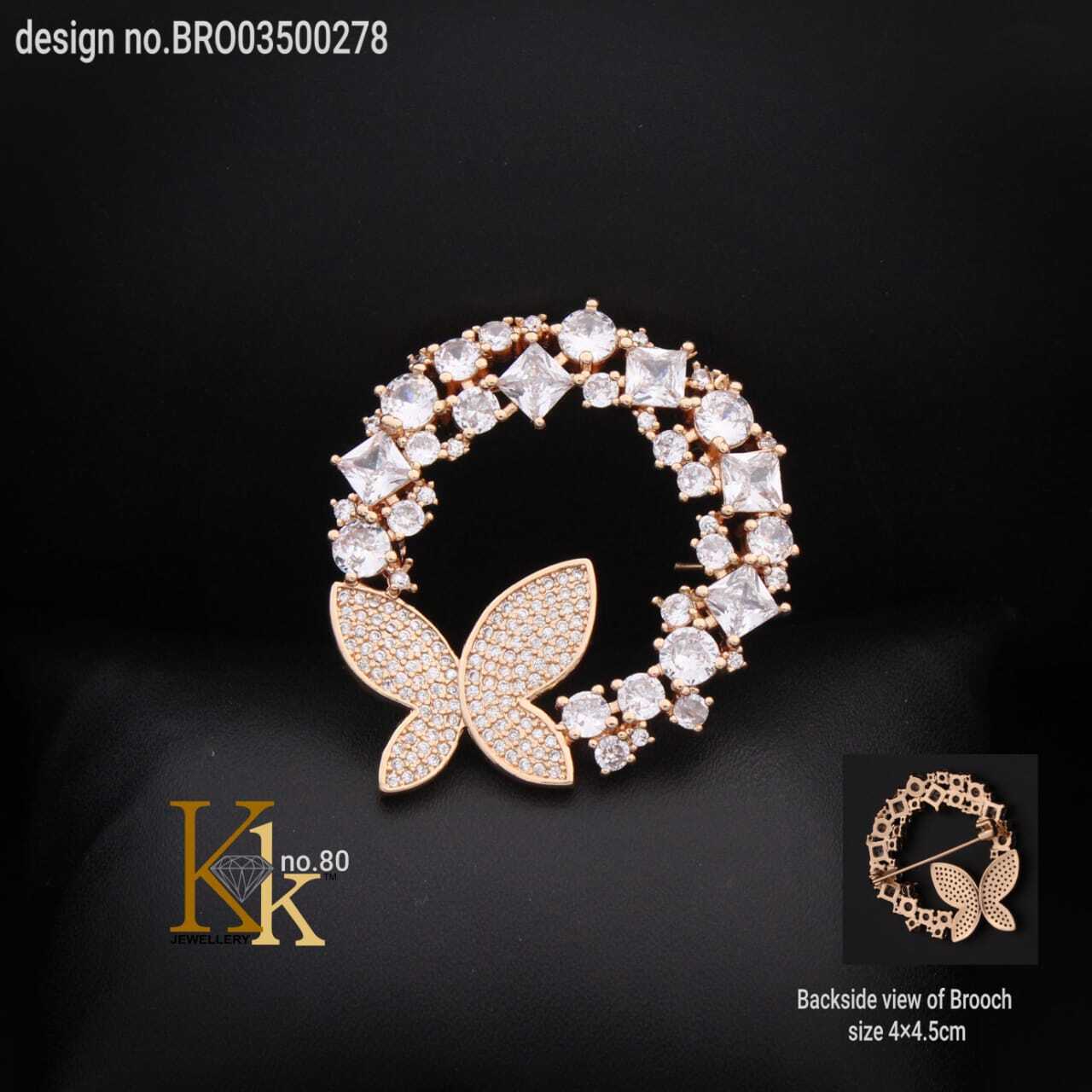 Diamond Brooch pin