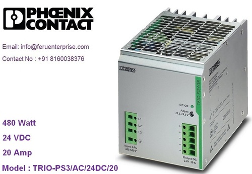TRIO-PS3AC24DC20 PHOENIX CONTACT SMPS Power Supply