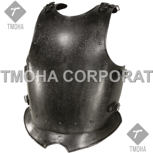 Medieval Wearable Breastplate Armor Suit Armor Jacket Muscle Armor Breastplate Dark Warrior Epic Dark MJ0038