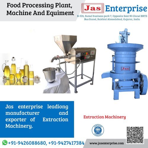 Oil Mill, Oil Extraction Machinery & Equipment