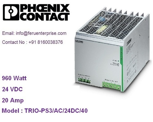 TRIO-PS3AC24DC40 PHOENIX CONTACT SMPS Power Supply