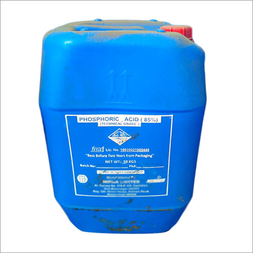 Technical Grade Phosphoric Acid 85% Purity: High