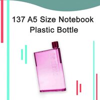 A5 SIZE NOTEBOOK PLASTIC BOTTLE