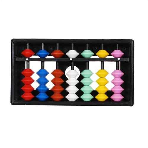 Plastic Multicolor Kids Learning Abacus